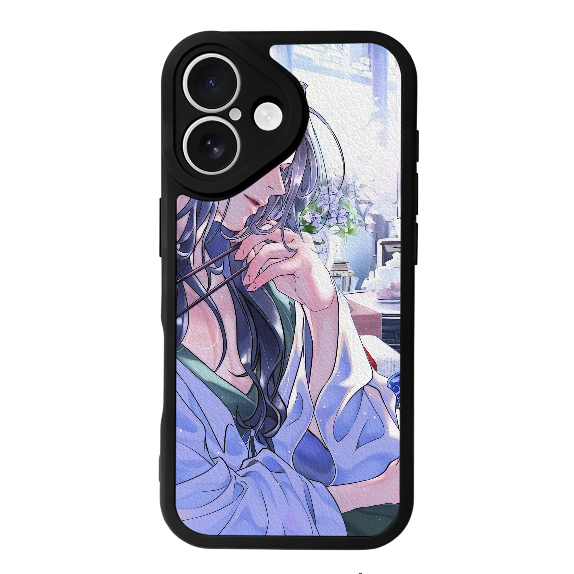 薬屋のひとりごと The Apothecary Diaries 【iPhone 16シリーズ対応】シリコンスマホケース（レザー調） 材質：シリコン